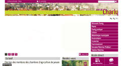 Desktop Screenshot of mairie-charly.fr
