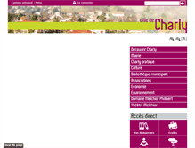 Tablet Screenshot of mairie-charly.fr